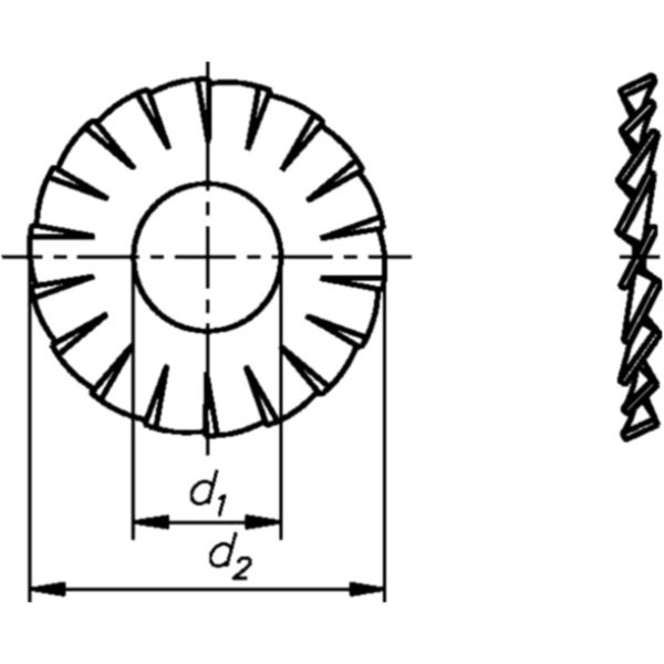 FAECH Scheibe A2 6.4 6798