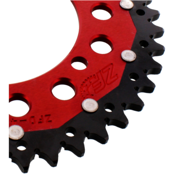 Kettenrad Dual 43Z Teilung 520 rot