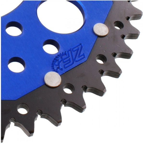 Kettenblatt Kettenrad Dual 44Z Teilung 520 blau