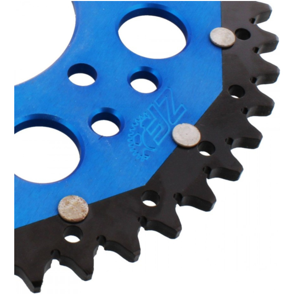 Kettenblatt Kettenrad Dual 45Z Teilung 520 blau
