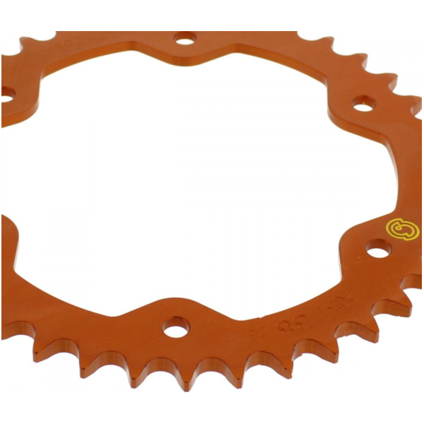 Kettenblatt Alu-Kettenrad 38Z Teilung 525 orange 205T 52538C