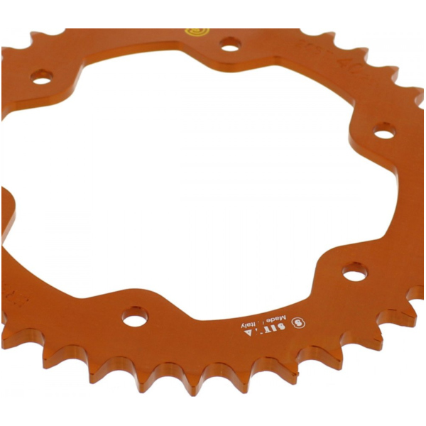 Kettenblatt Alu-Kettenrad 40Z Teilung 525 orange 205T 52540C