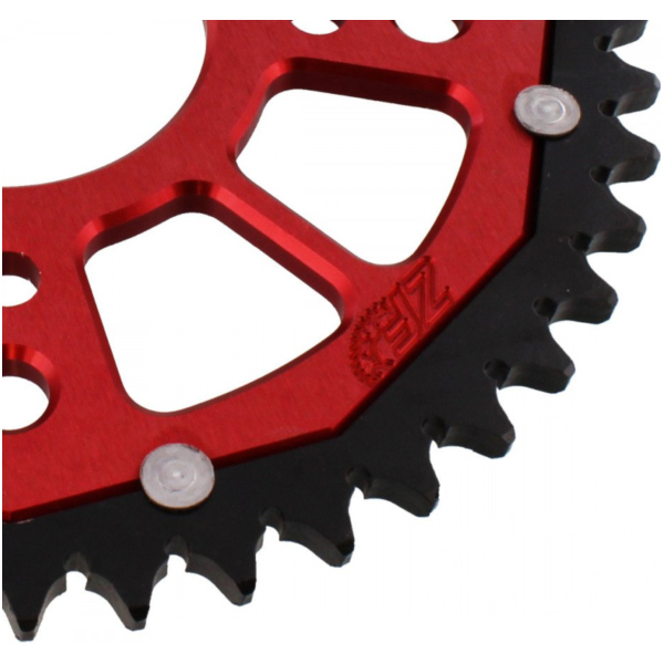 Kettenblatt Kettenrad Dual 45Z Teilung 428 rot