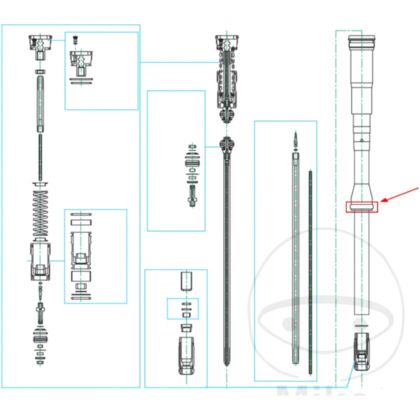 Gleitbuchsen FEDERSITZ Kayaba