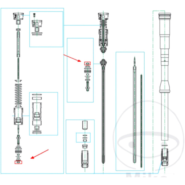 Mutter DRUCKSTUFE Kayaba