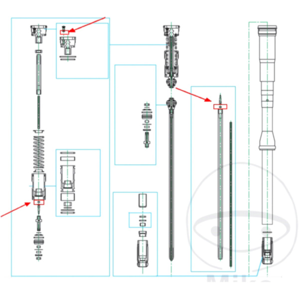 O-Ring Entlüfterschraube Kayaba