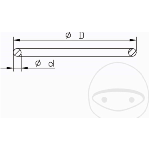 Stossdämpfer Dämpfer O-Ring FEDERBEINKOLB Kayaba