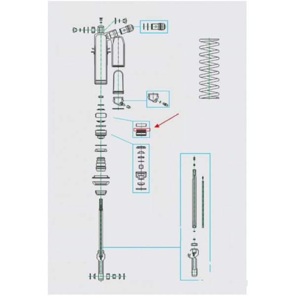 Stossdämpfer Dämpfer O-Ring FEDERBEINKOLB Kayaba