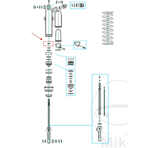 SICHERUNGSMUTTER Kayaba