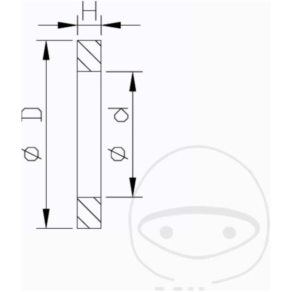 Stossdämpfer Dämpfer Staubkappe Federbeinauge Kayaba 120470000201