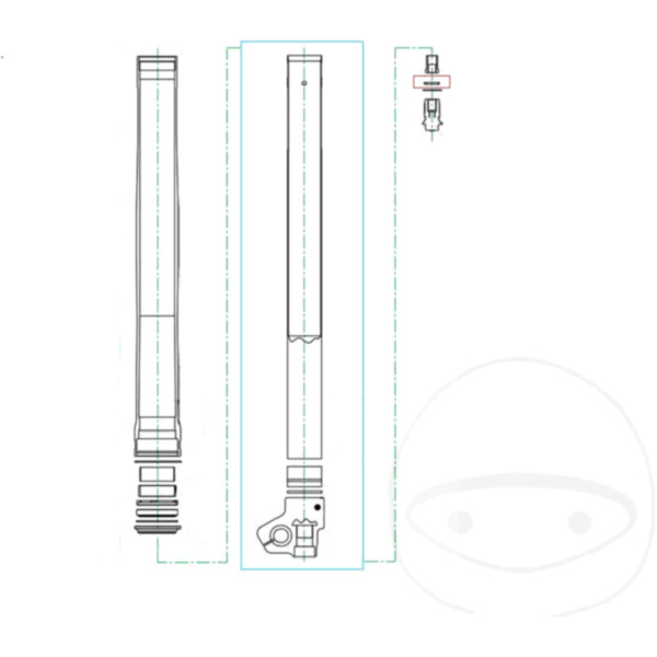 O-Ring für VENTILBOLZEN Kayaba
