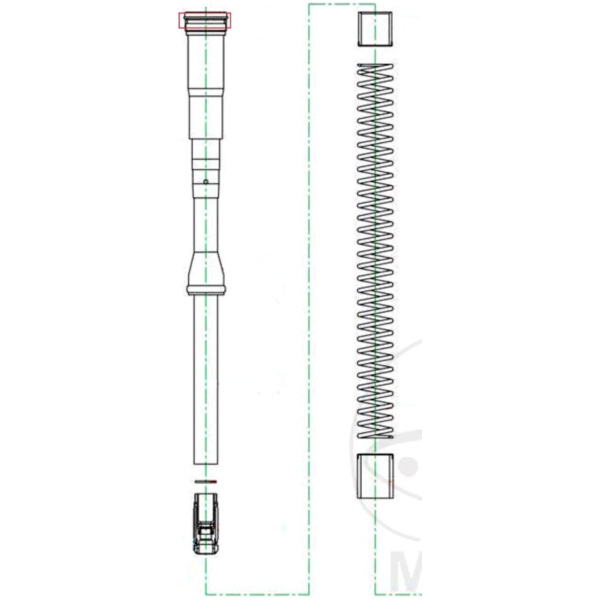 O-Ring für Kolben Gabel Kayaba