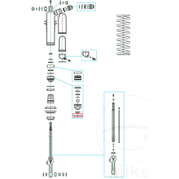 O-Ring Dichtkopf Kayaba 120314000301