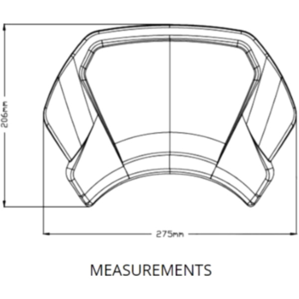 Reifen Startnummerntafel Puig 3593N