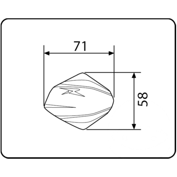 Anbausatz + Pad Puig 4965N