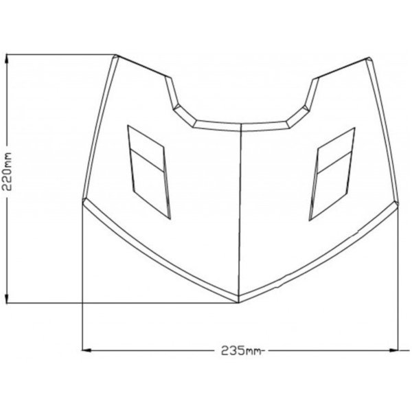 Sportscheibe New Generation Puig 1439J