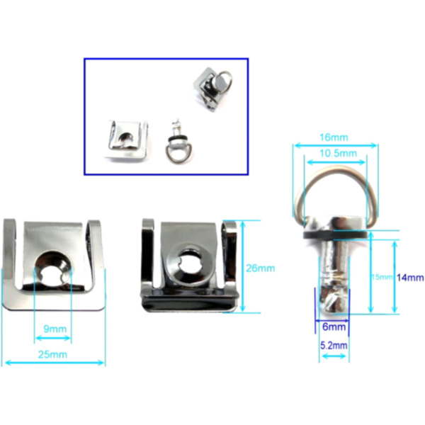SCHNELLVERSCHLUSS silber JMP BA21A0004S