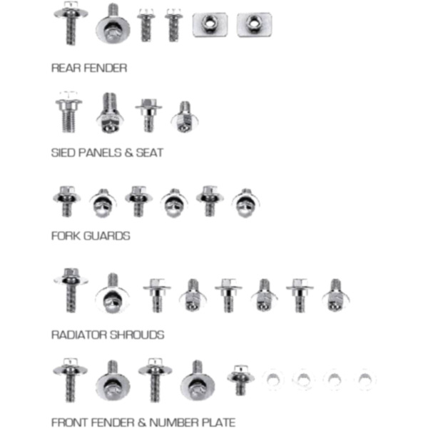 Schraubensortiment Motorrad 33TLG JMP