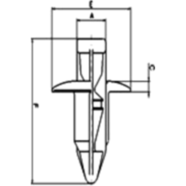 Verkleidungen Druckniete Tourmax RVTPR11