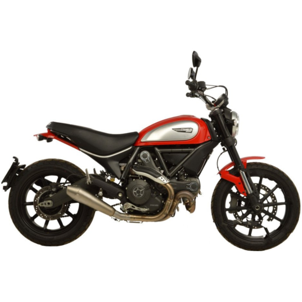 Auspuff Endtopf Schalldämpfer SBK Edelstahl Gp Style 14118