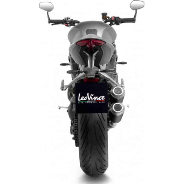 Schalldämpfer SBK Edelstahl LV-10 15247B