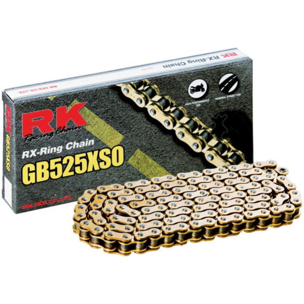 Motorradkette Antriebskette RK X-Ringkette GB525XSO Meter
