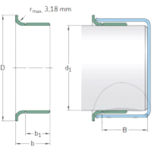 Wellen Reparaturhülse REPA Hülse 99.95-100.11