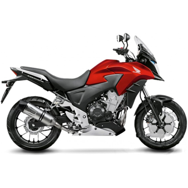 Auspuff Endtopf Schalldämpfer SBK Edelstahl Lv One 8757E