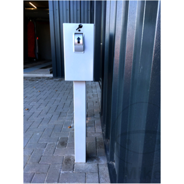 Schlüsselannahmebox grau