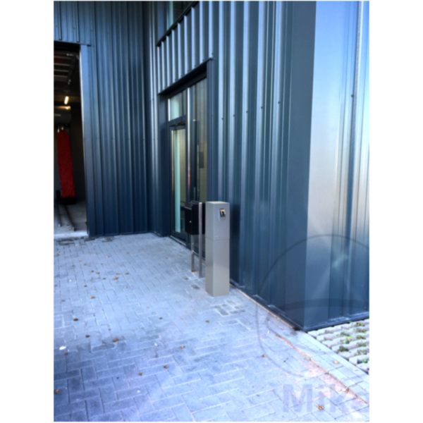 Schlüsselannahmebox grau