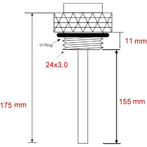 Öltemperatur Direktmesser JMP BH120340