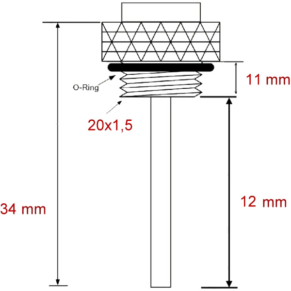 Öltemperatur Direktmesser JMP BH120353