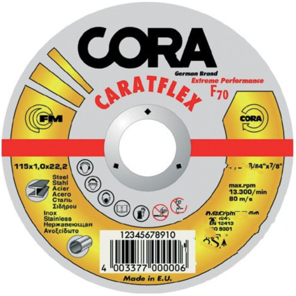 Trennscheibe 115X1.6 gerade Metall