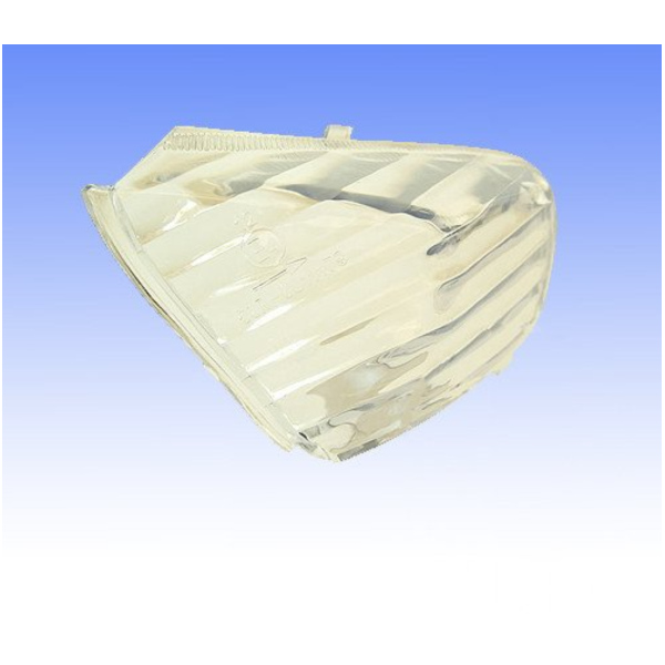 Blinker Blinkleuchte Glas weiß