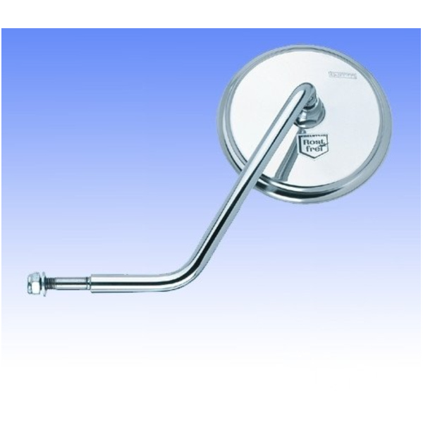 Spiegel rund chrom rechts