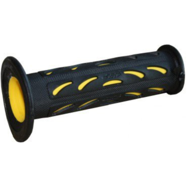Lenkergriffe Griffgummi gelb/schwarz