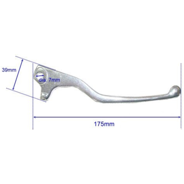 Bremshebel alu JMP BA17BY0089P