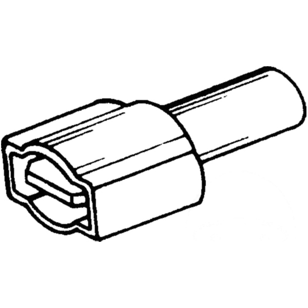 Flachsteckerzunge 1.5-2.5 blau