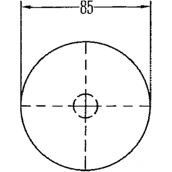 Rückstrahler rund 8RA002016111
