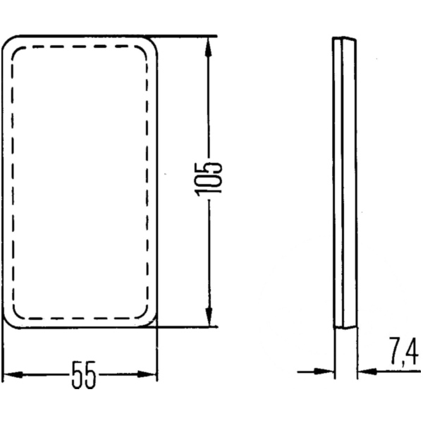 Rückstrahler 8RB004713001