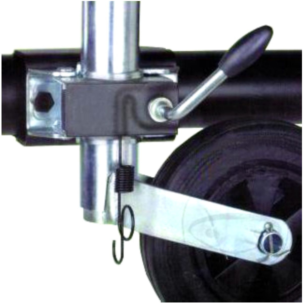 Sicherung für Stützrad