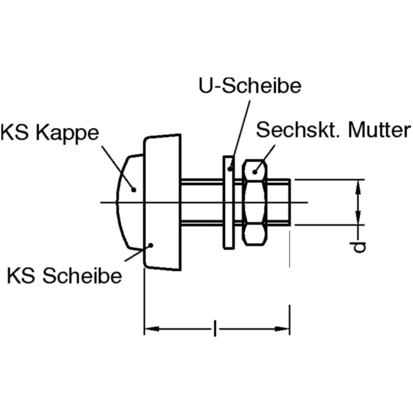 Schraube für SCHIL 6X20WEIS