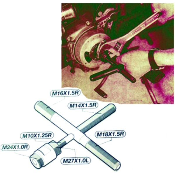 Polradabzieher Satz JMP MK2768