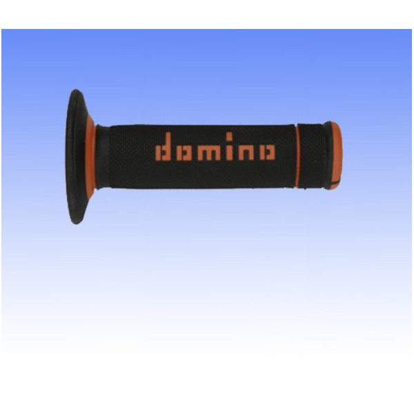 Lenkergriffe Griffgummi schwarz/orange Domino A19041C4540A70
