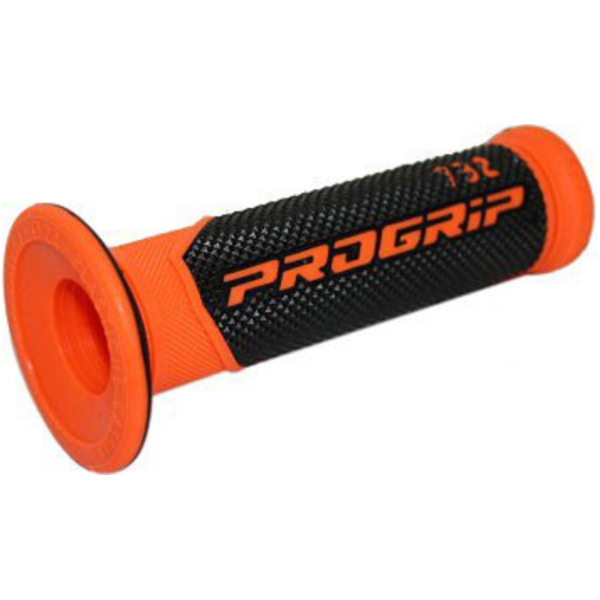 Lenkergriffe Griffgummi schwarz/orange