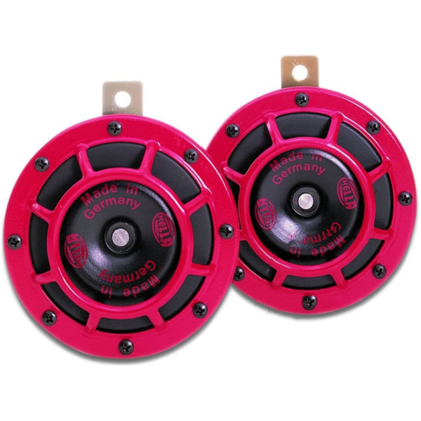 Hupe STARKTONHORN rot Doppel.12V