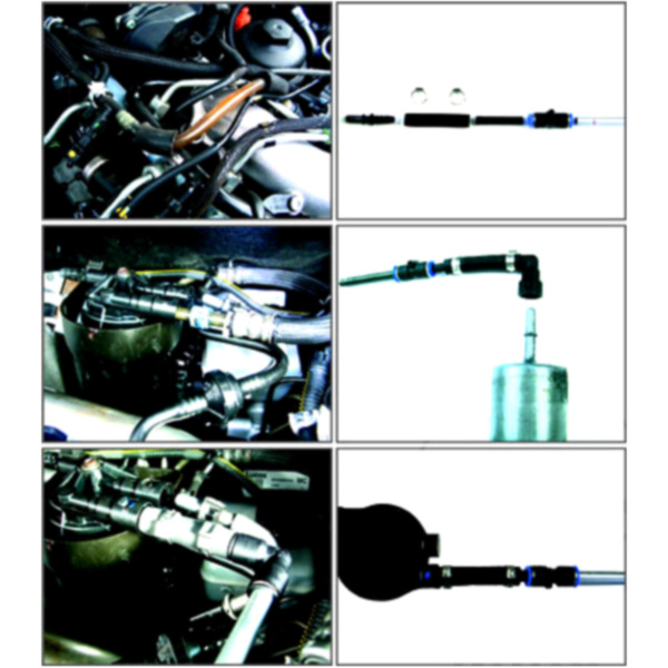 Sortiment Kraftstoffleitung Reparatur 117T