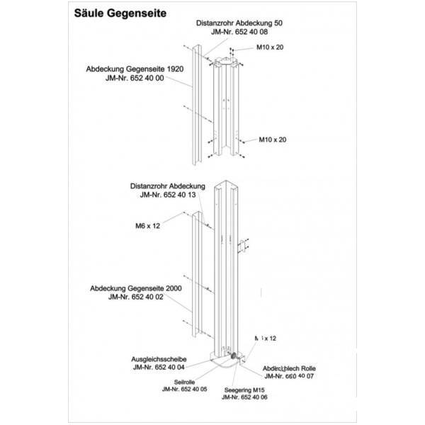 Abdeckung GEGENSEITE