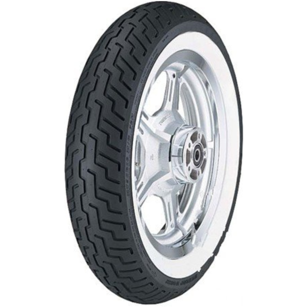 150/90B15 74H TL rear Reifen Dunlop D404 Weißwand