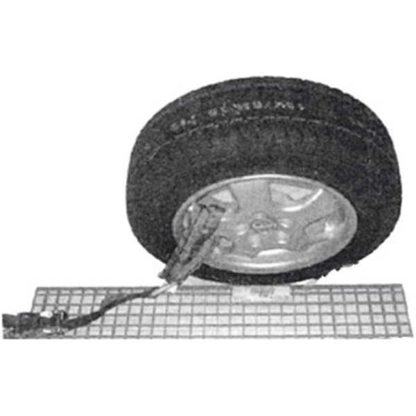 Radsicherung 2 TEILIG Alu